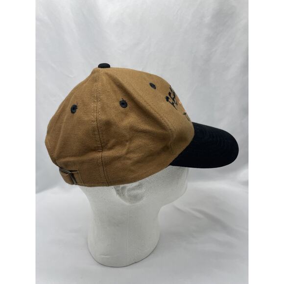 Vintage Fear This Toyota Brown Panel Strapback Adjustable Mohr’s Hat Rare - Picture 2 of 8